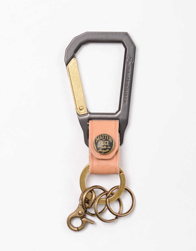 CARABINER キーホルダー No.02000 BEIGE