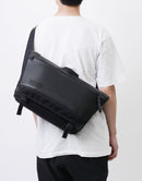 Slick Leather Ver. Messenger Bag No.02487-l