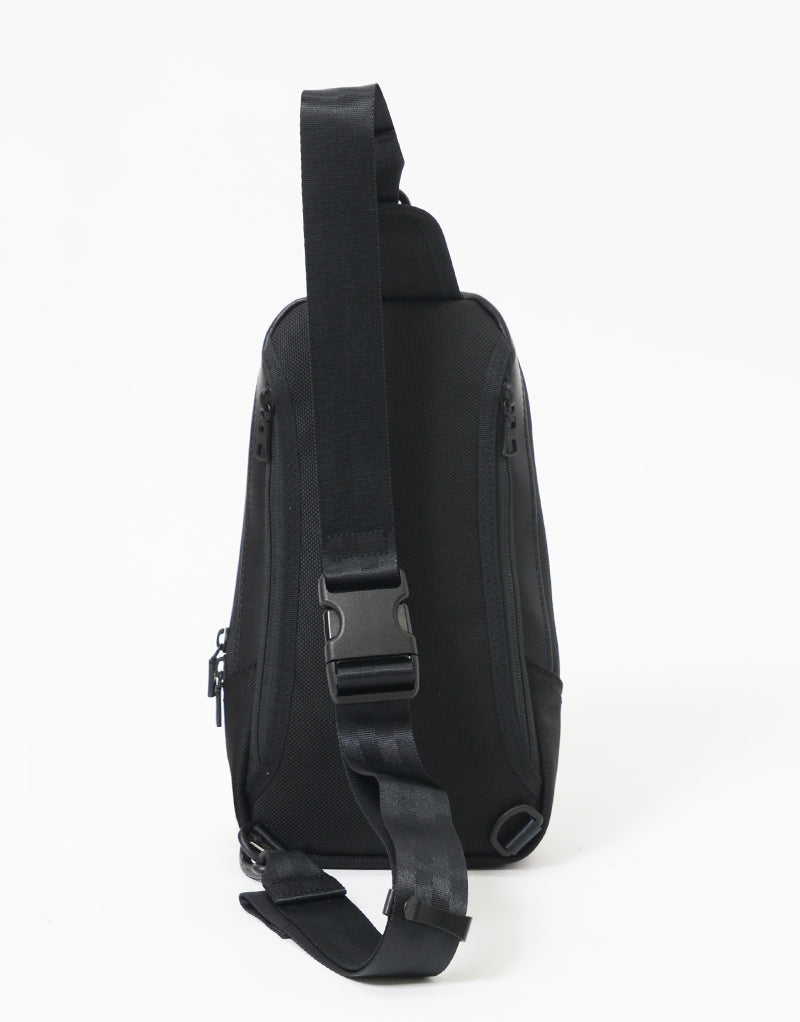 slick leather ver. Sling bag No. 02484-l