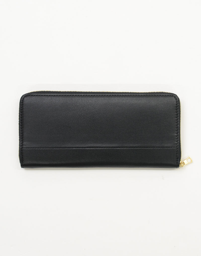 gloss round zipper wallet No.02840