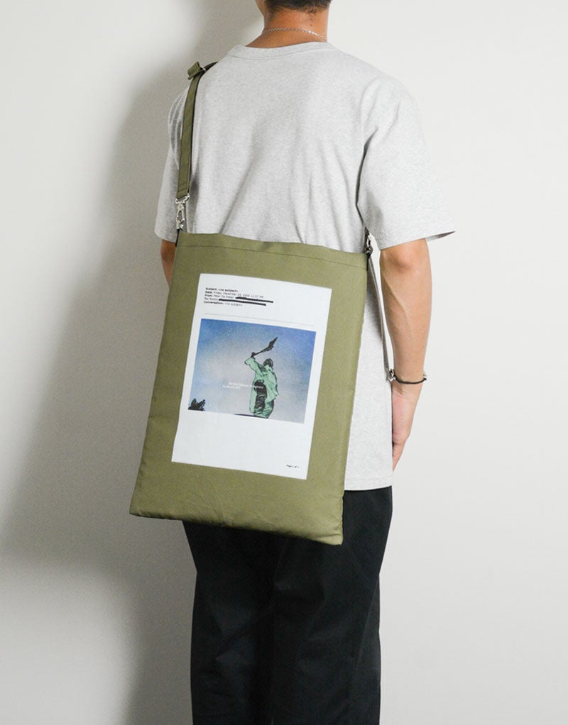 master-piece × ALMOSTBLACK shoulder bag No.AMB-20AW-AC13